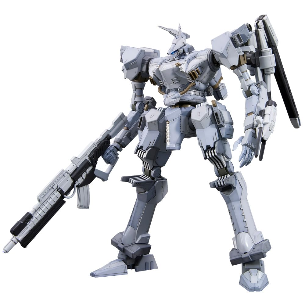 Kotobukiya Armored Core Aspina White Glint Armoured Core 4 Ver., Total Height Approx. 6.7 inches (170 mm), 1/72 Scale Plastic Model