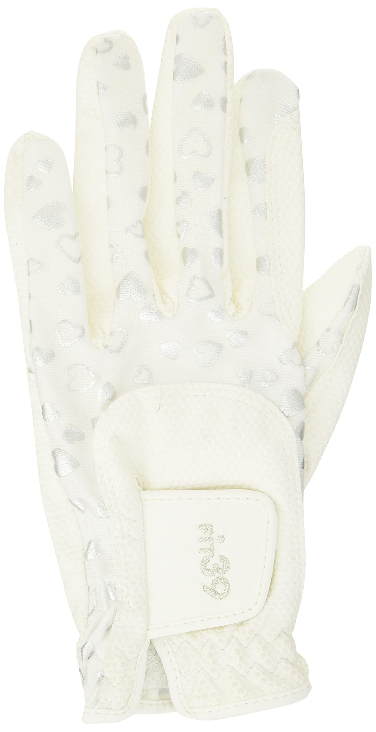 ミックゴルフ(MIC 39 GOLF) FIT39 グローブ レディース MGF-220N 左手着用(右利き用) ハートシルバー Sサイズ