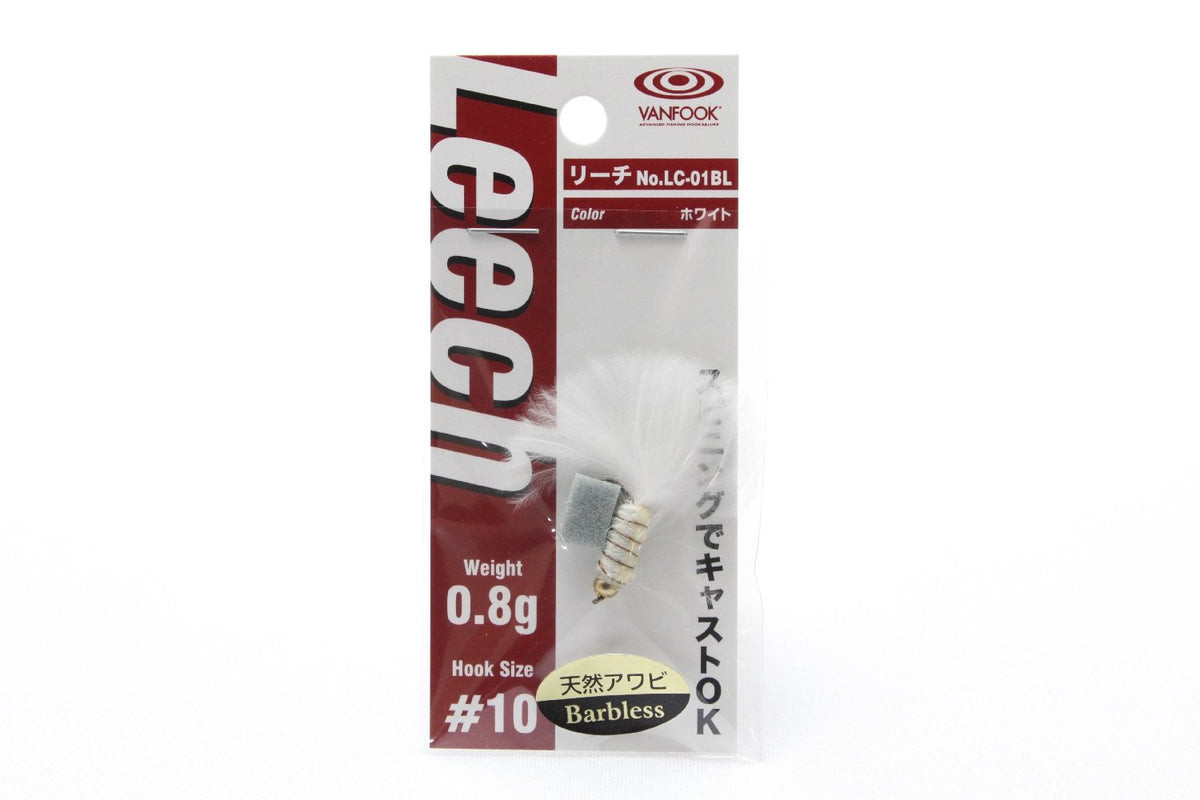 Vanfook 26559 Leech 0.8g LC-01BL 0.8g White