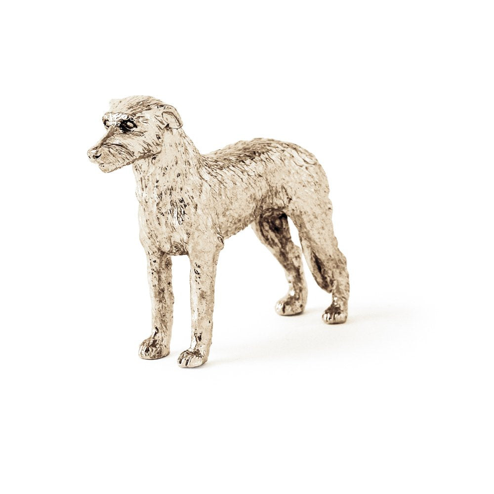 Scottish deerhound dog figure made in UK (japan import)