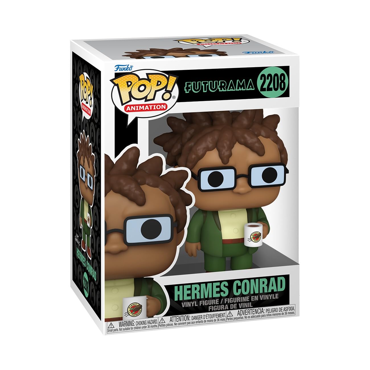 Funko POP! Animation: Futurama - Hermes w/Mug