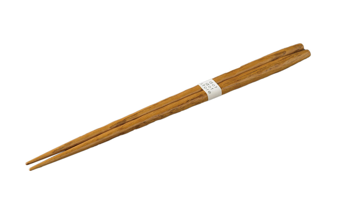 Koyo Pottery 21814 Chopsticks, Brown, 8.9 inches (22.5 cm), Chestnut Wood Chopsticks