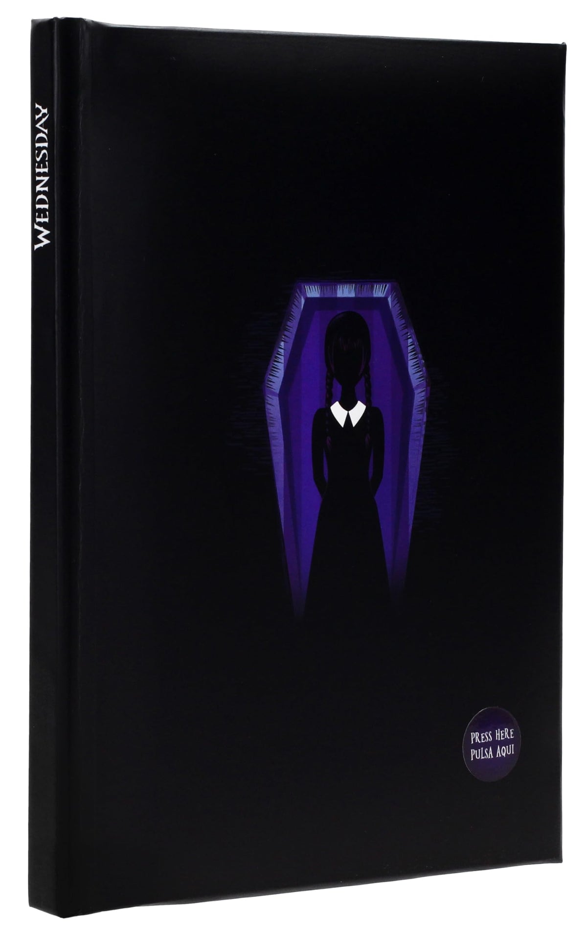 SD TOYS - MERCREDI Dark Side Luminous Notebook 8x10 inches Black