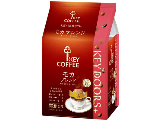 KEY DOORS+ Drip On Mocha Blend, 10 Cups x 3 Bags