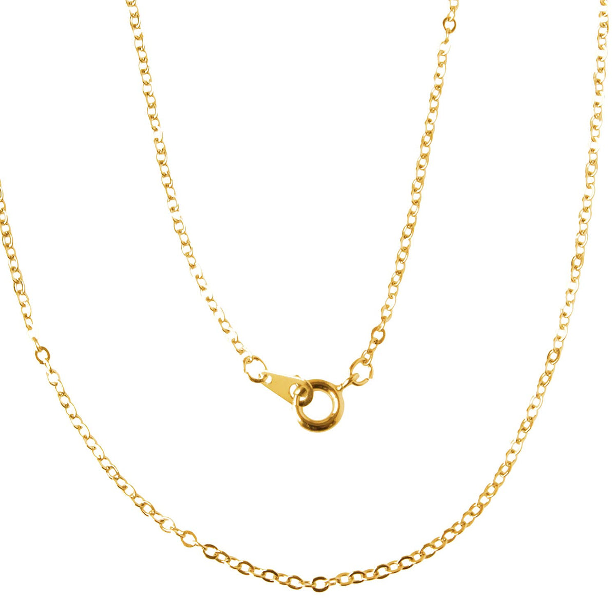 Nippon Chuko KE310-G NBK Necklace Chain, Gold, Total Length: Approx. 17.3 inches (44 cm), Set of 5