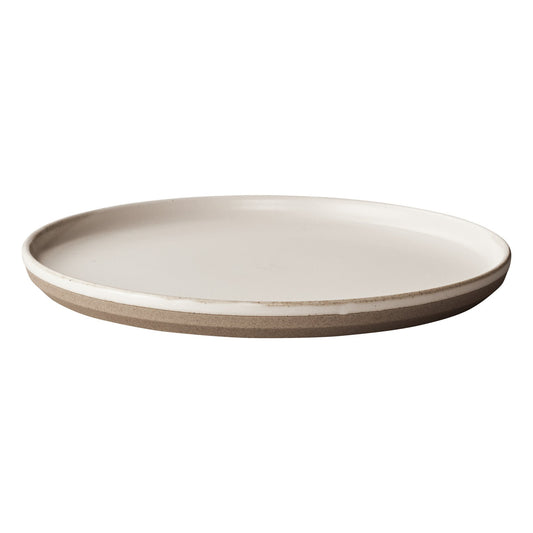 KINTO CLK-151 Plate, 9.8 inches (250 mm), White, Microwave and Dishwasher Safe 29541