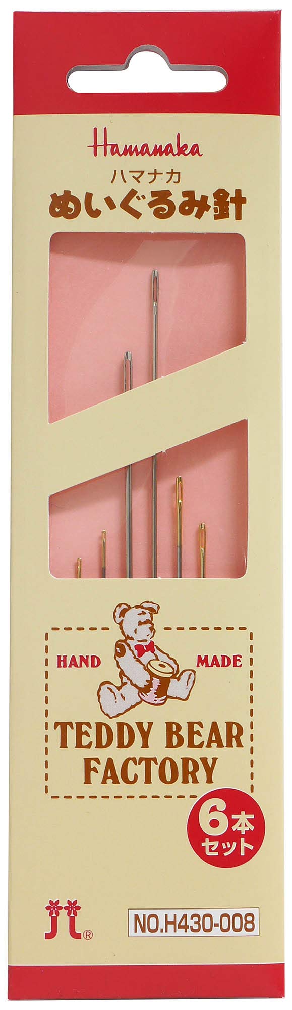 Hamanaka stuffed needle set (6 pieces)