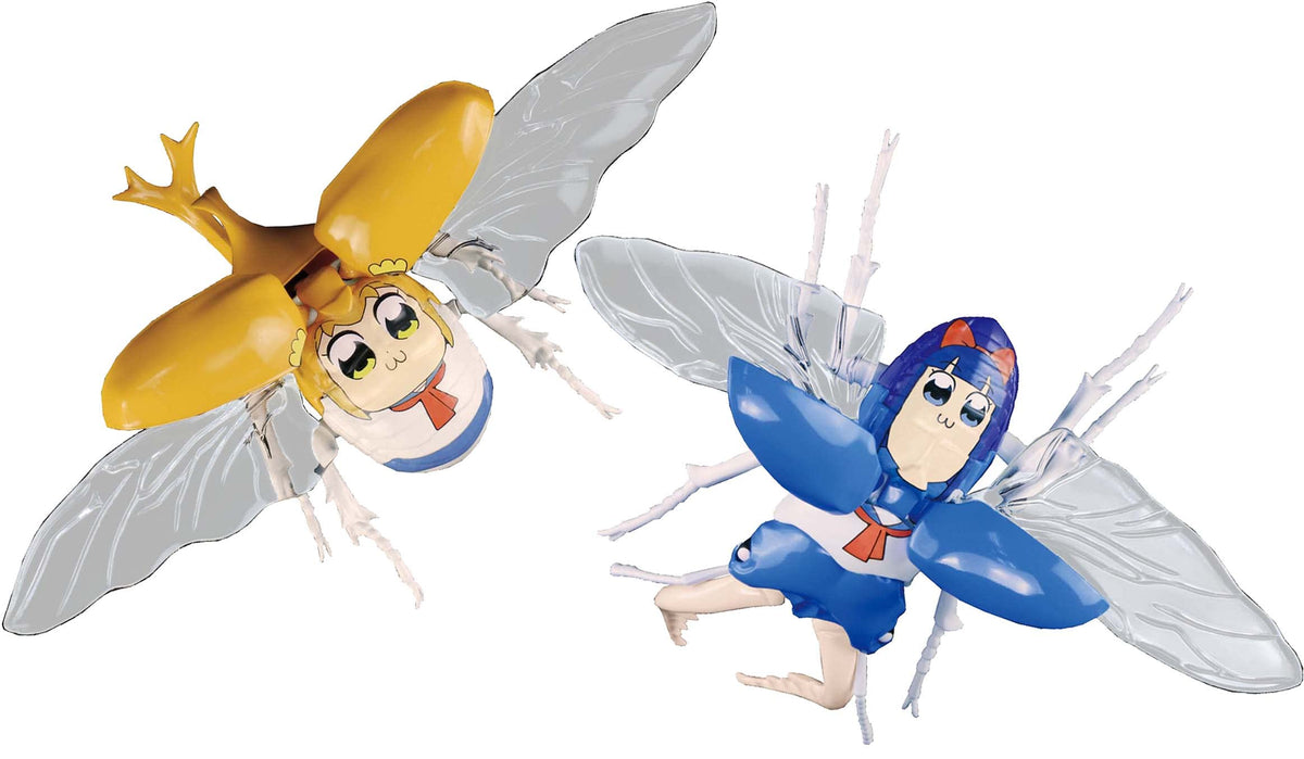 Fujimi Model Freedom Research Series No. 253 Poptemp Epic Edition Beetle Popuko Ver. & Wagatamushi Pippimi Ver. Freedom Research -253
