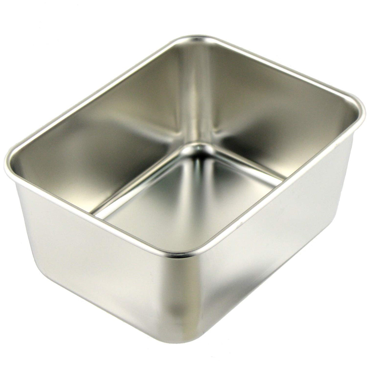 Nagao Tsubame Sanjo Deep Type Set, 5.4 inches (13.7 cm), Square Storage Container, No. 18-8 Stainless Steel, Made in Japan