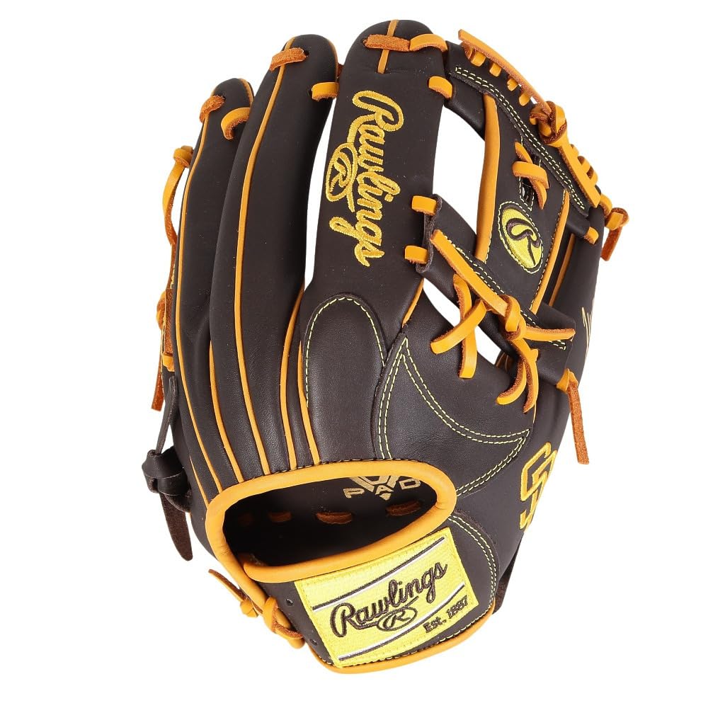 Rawlings Baseball Glove Soft Adult Hyper TECH MLB Team GR5HTMN62 Padres [Infielder] Size 11.25 *Right Throw (Left Handed)