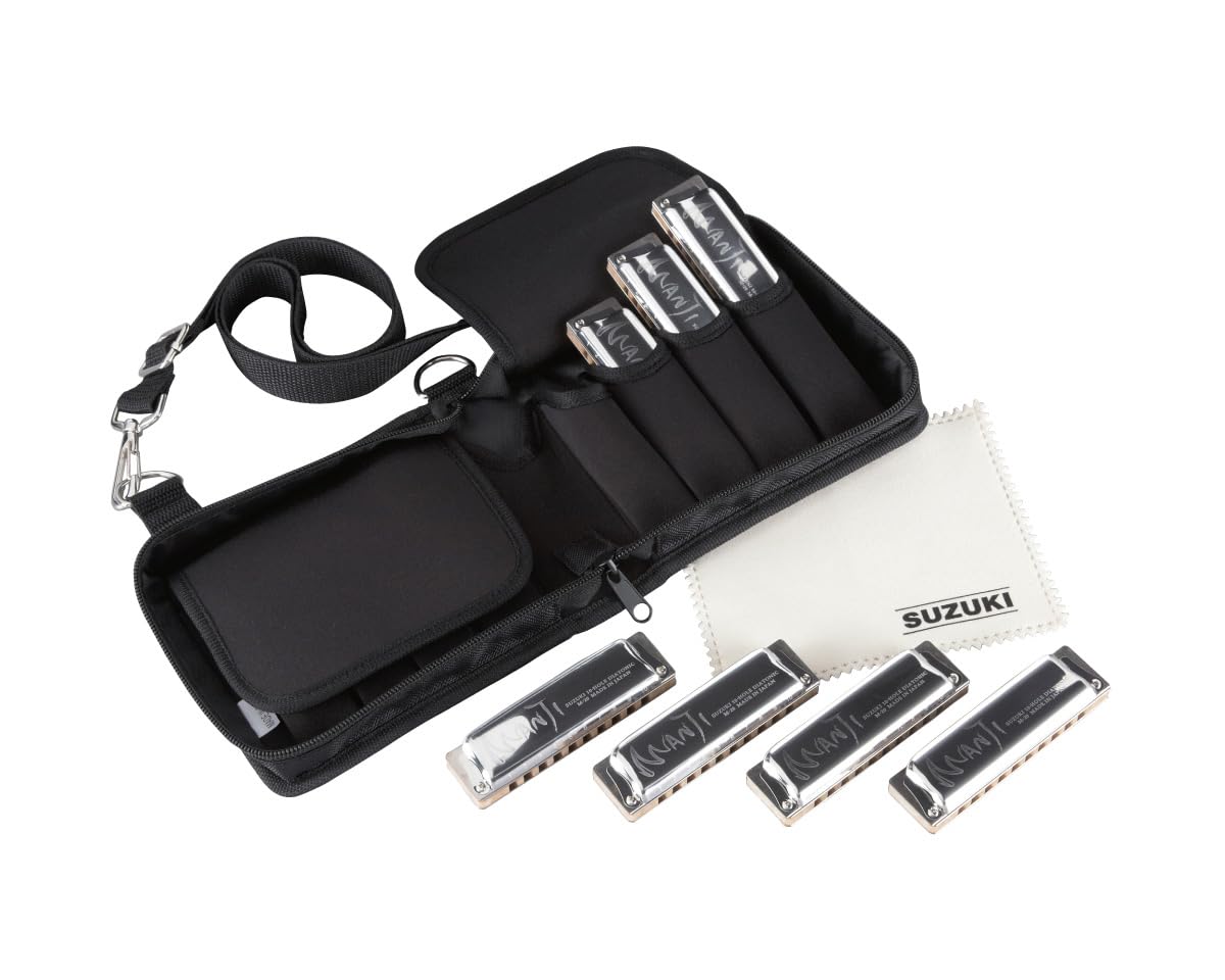 Suzuki M-20S-C Manji Sky 10-Hole Diatonic Harmonica Key of C