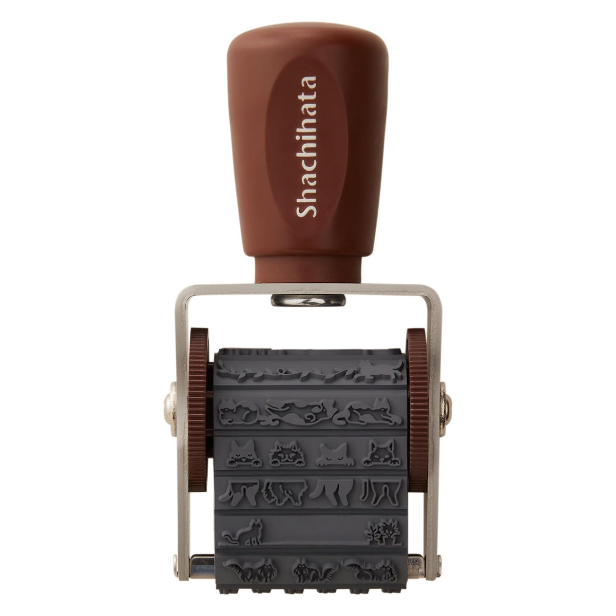 Shachihata NRD-13A2 Rotating Decorative Stamp, Cat