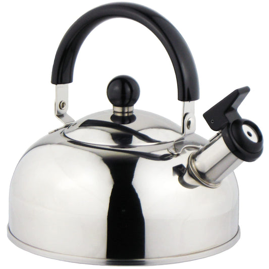 Nagao Tsubamesanjo Kettle, Full Water, 0.4 gal (1.5 L), Induction Compatible, Whistling, Stainless Steel, Made in Japan
