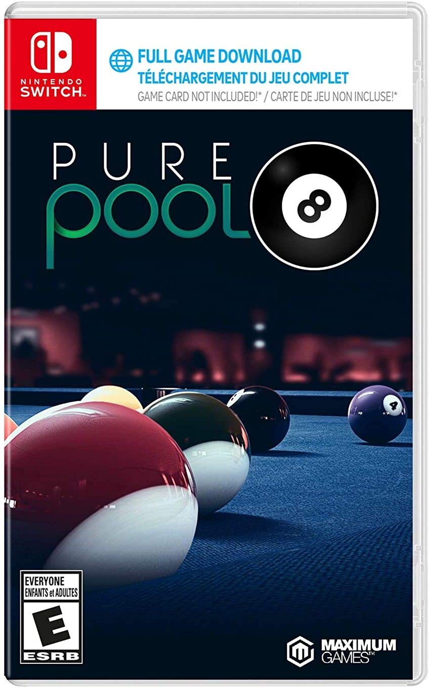 Pure Pool (NSW) (Game Download Code In Box) - Nintendo Switch