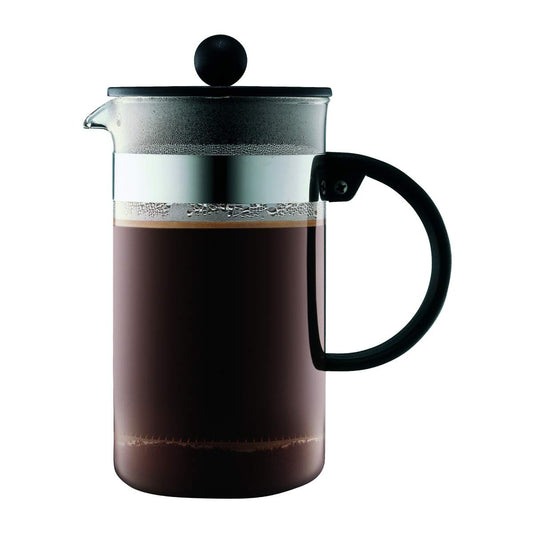 Bodum BISTRO NOUVEAU Coffee Maker (French Press System, Dishwasher Safe, 1.0 L/34 oz) - Black