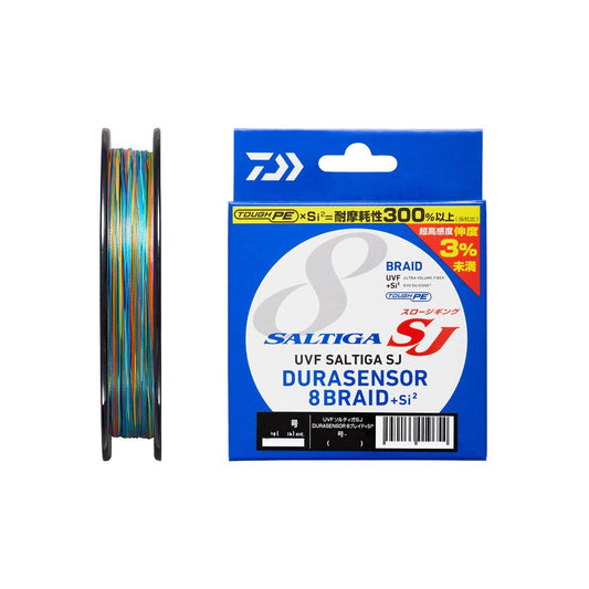 Daiwa PE Line UVF Saltiga SJ Dura Sensor x 8 + Si2, No. 2.5, 638.4 yd (600 m), 5 Colors (with Color Marking)