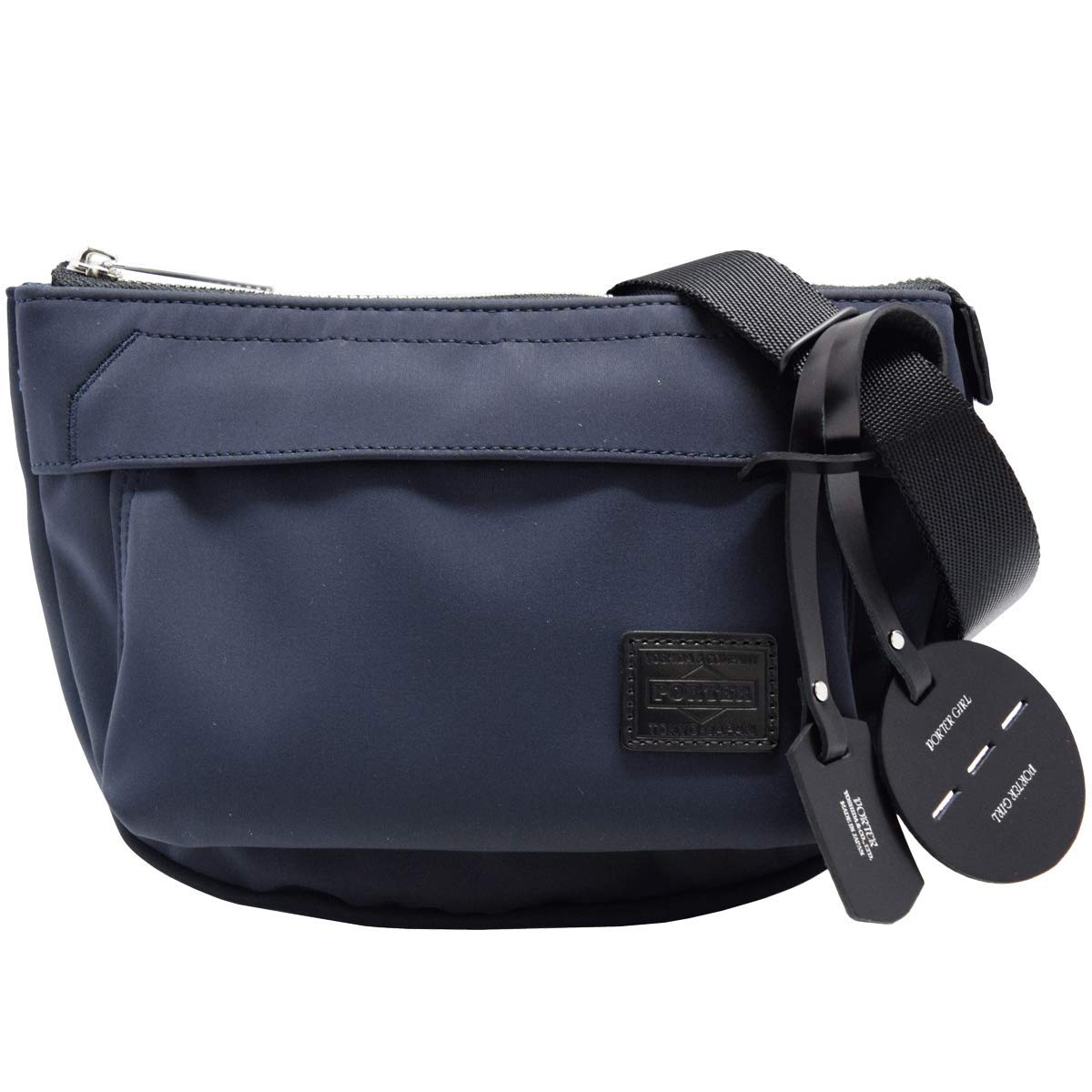 Porter 833-05190 Girl Round Shoulder Bag Ren WREN Yoshida Bag Girl Shoulder Bag Navy (S Size), navy, S