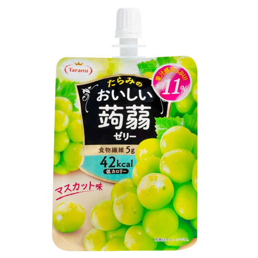 Tarami delicious konjac jelly Muscat taste 150gX6 pieces