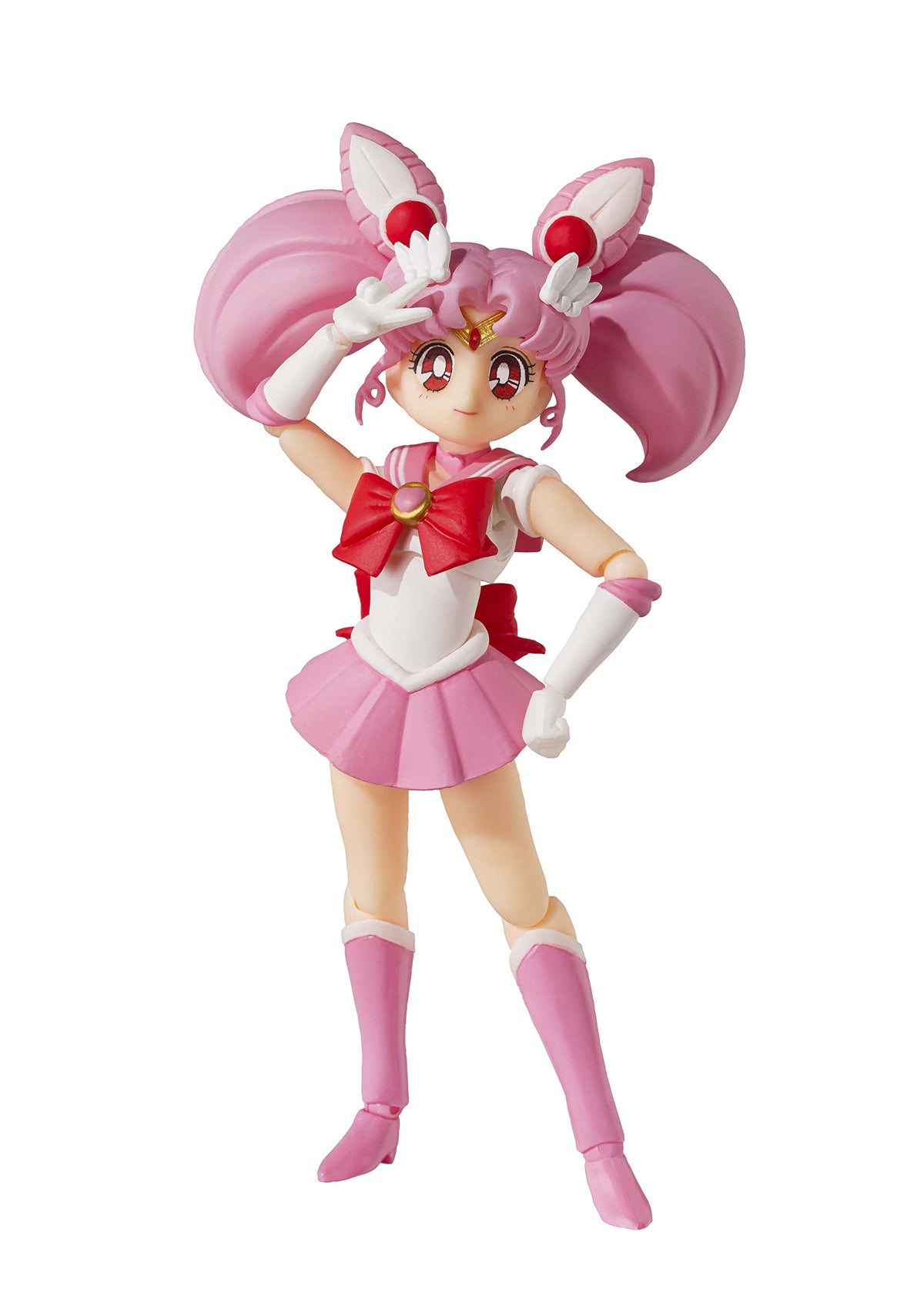 TAMASHII NATIONS - Pretty Guardian Sailor Moon - Sailor Chibi Moon (Animation Color Edition), Bandai Spirits S.H.Figuarts Action Figure