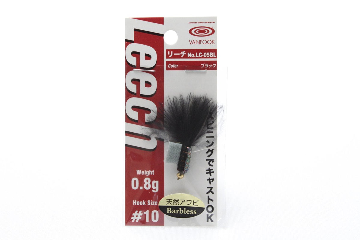 Vanfook 26597 Leech 0.8g LC-05BL 0.8g Black
