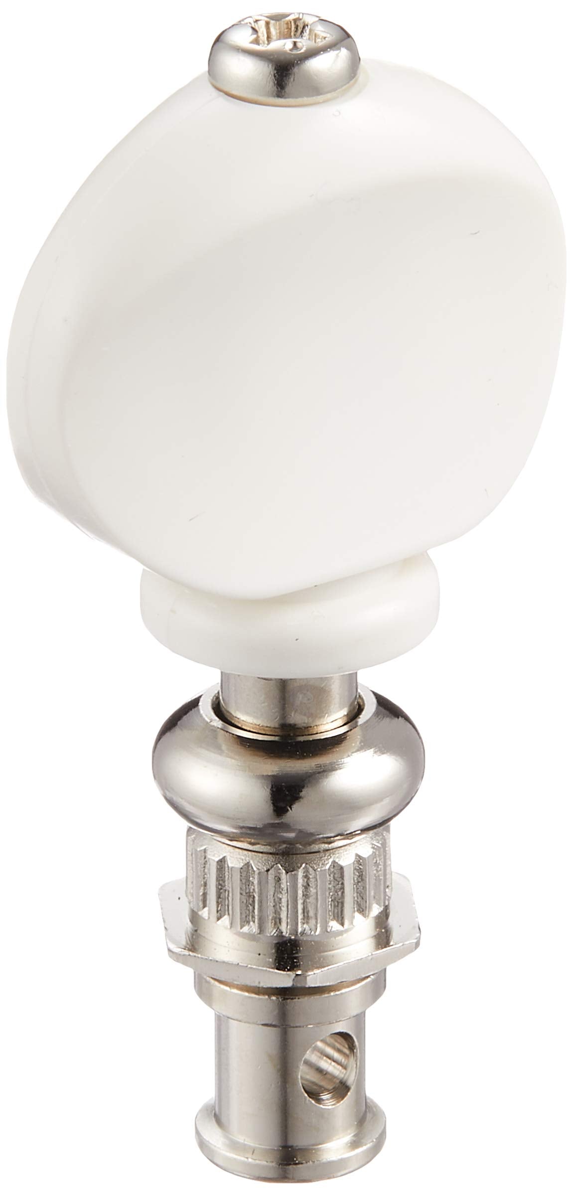 Famous Original Ukulele Pegs A (Friction Pegs, White, Silver, Set of 4)