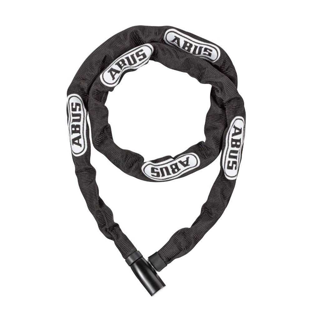 ABUS (abusu) Easy to Carry 4 mm Chain Key Lock ABUS 4804key/110 Black [Japan genuine/2 Year Warranty] Black