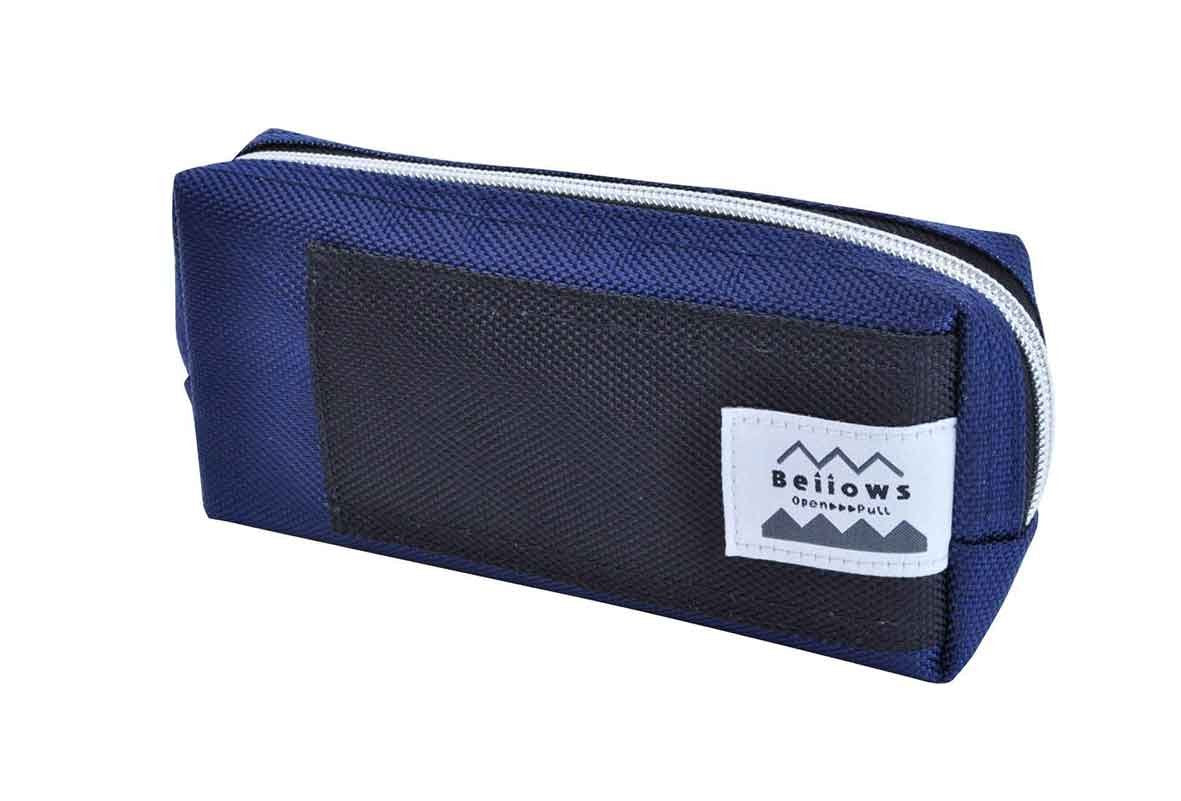 Concise Bellows 134114 Pencil Case, Navy