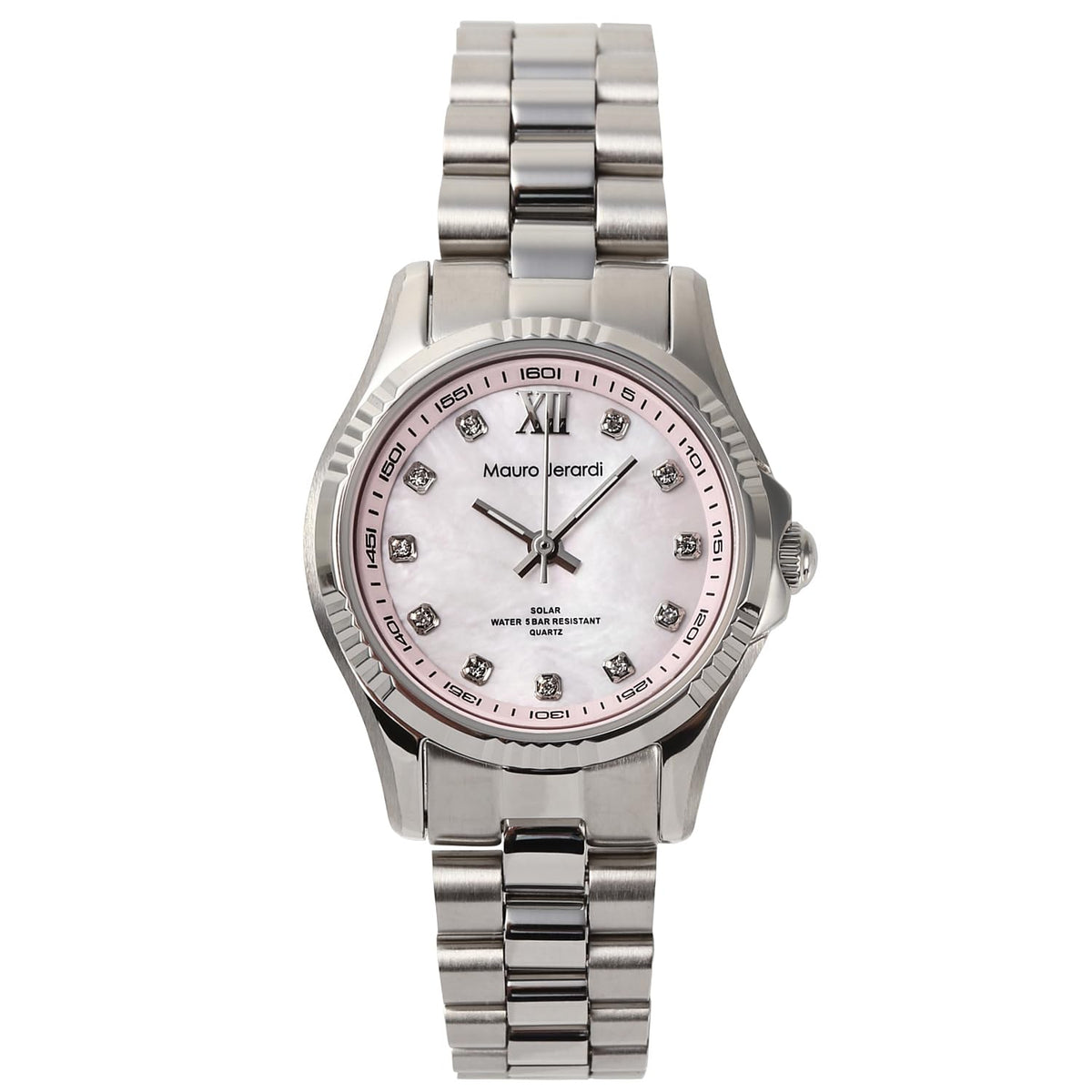 [maurojerarudyi] Mauro jerardi Watch Solar Zirconia MJ038 – 3 Women's
