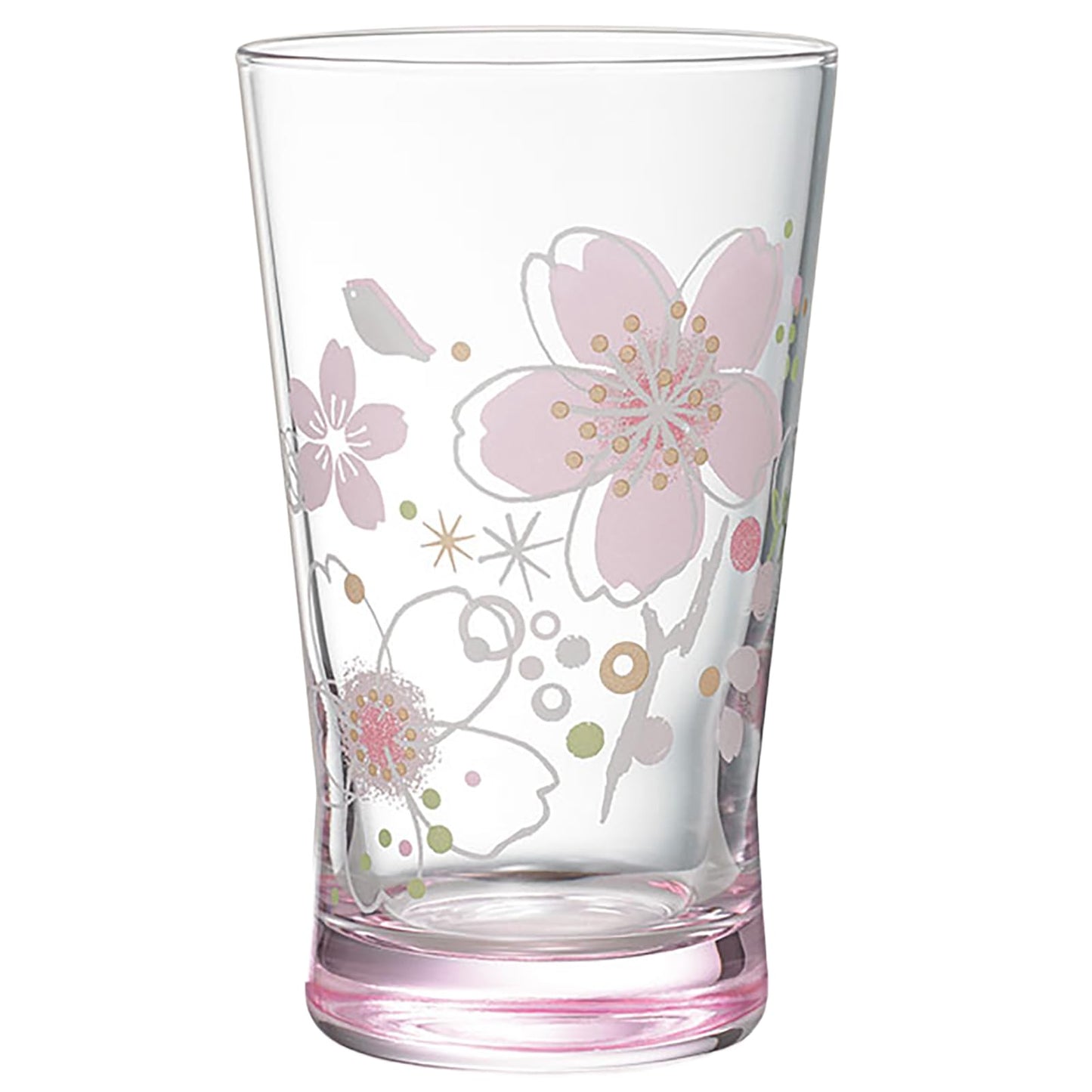 Otsuka Glass 11P148-1P "Ususakura" Highball Glass, Tumbler, Cup, Approx. 9.1 fl oz (285 ml), Transparent, Made in Japan