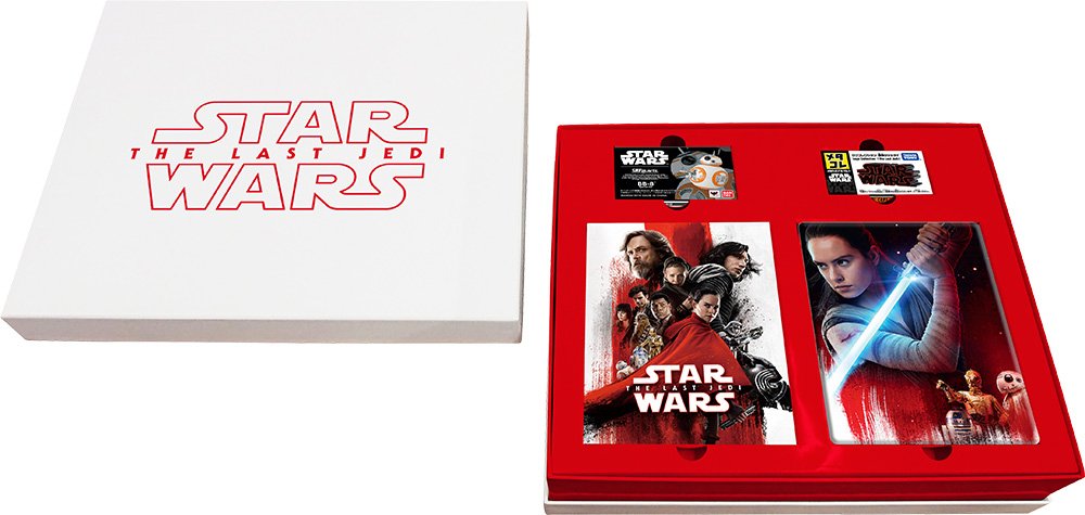 STAR WARS/Last Of Jedi K UHD movienex Premium Box (Limited Quantity) [K Ultra HD + 3d + Blu-Ray + Digital Copy (Cloud Supported) + movienex World]