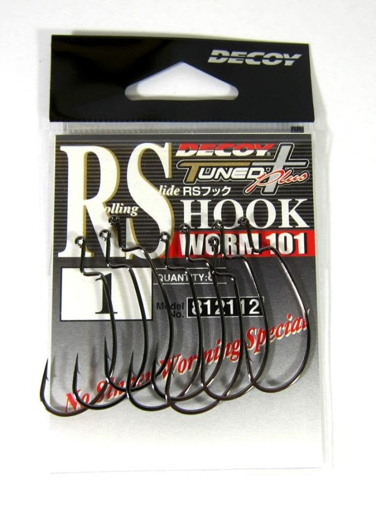Decoy Worm 101 RS Roll Slide No Sinker Worming Special Size 1/0 (2129)