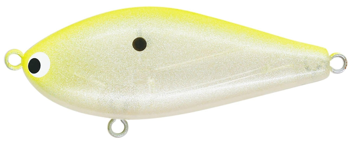 POZIDRIVEGARAGE Minnow Zigzag Bait 60S, 2.4 inches (60 mm), 0.4 oz (11 g), Ghost Pearl Chart #06 Lure
