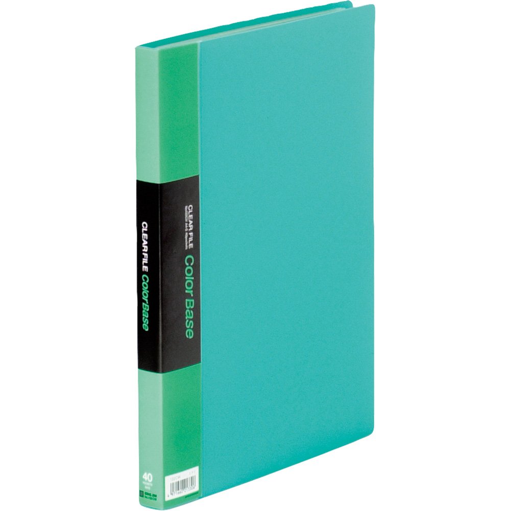 King Gym Clear File Color Base W A4S 132CW Green
