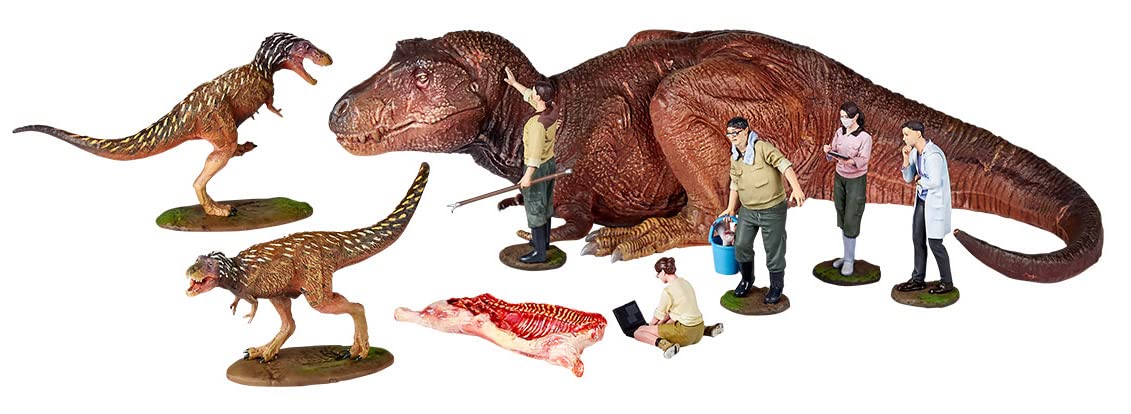 ARTPLA Researchers & Tyrannosaurus Set