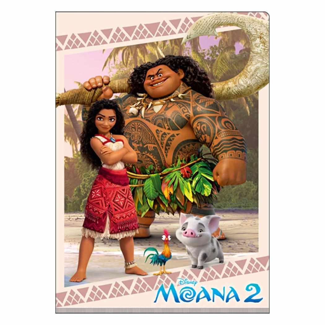 Moana Legend sea 2 Pocket File w Pocket Clear File New Entry Enrollment Disney