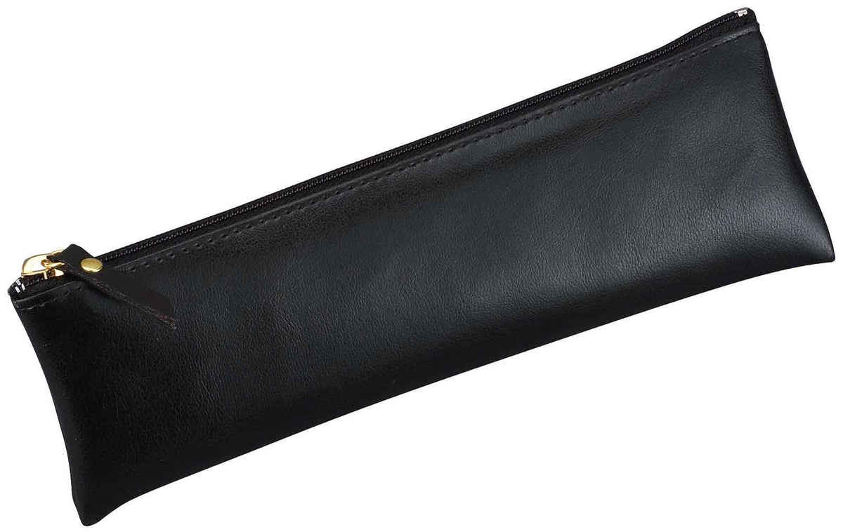 レイメイ藤井 Raymay Fujii FD61B Pen Case, Pencil Case, Growire, Flat Type, Black