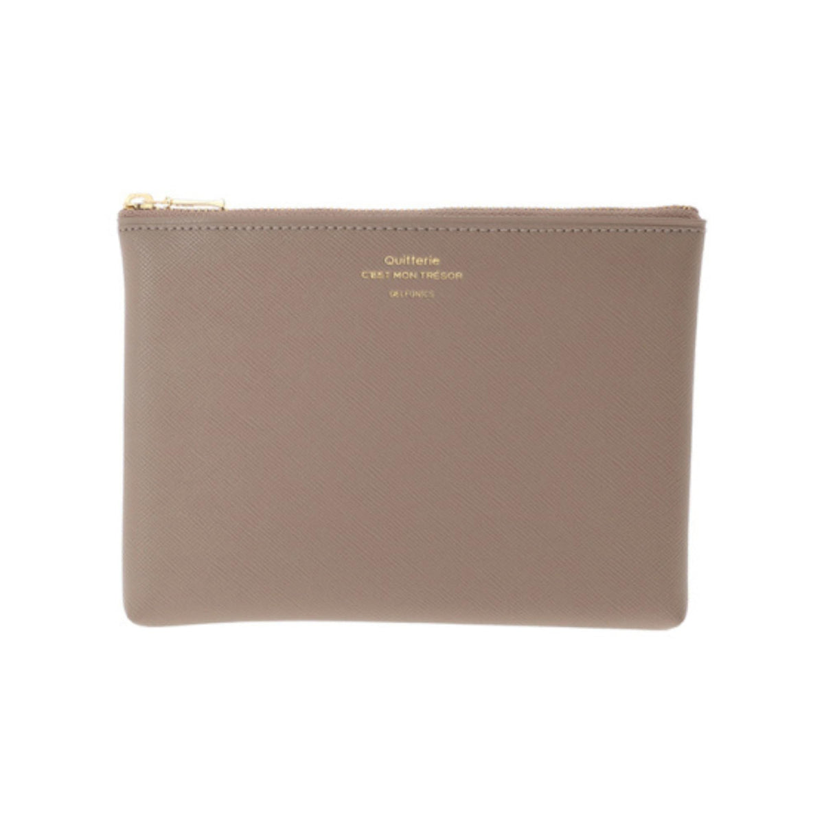 [DELFONICS]500694 Quitterie Pouch Size M Greige