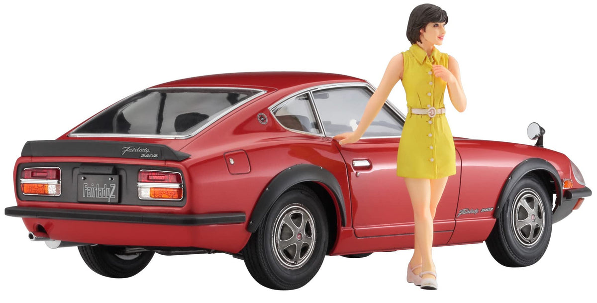 Hasegawa - 1/24 Nissan Fairlady 240zg W/70's Figure Sp539 (11/22) *has652339