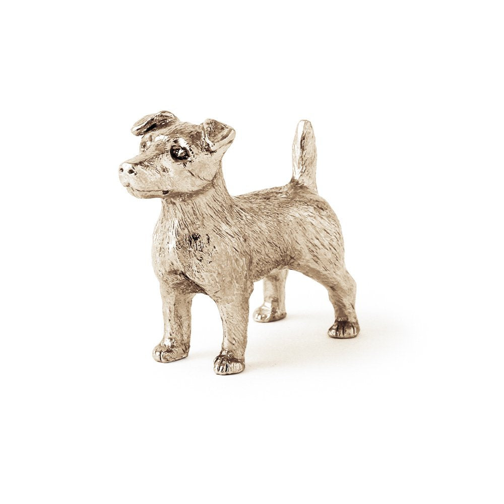 Jack Russell Terrier (large) dog figure made in UK (japan import)