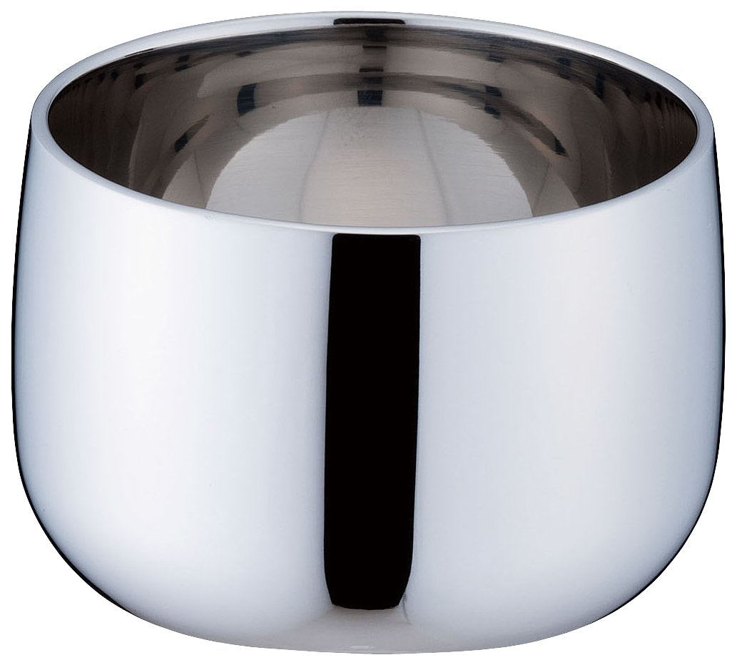 三宝産業 Sanho Sangyo 11000045 Sake Cup, Plain, Double Wall Construction, 2.8 fl oz (82 ml)