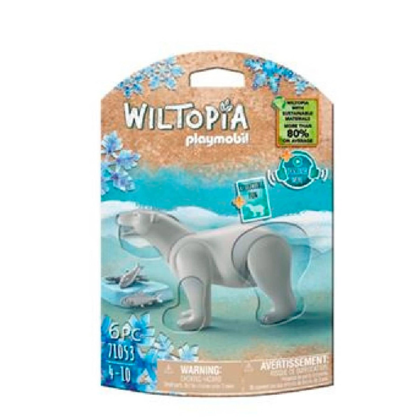 Playmobil Wiltopia Polar Bear Animal Figure