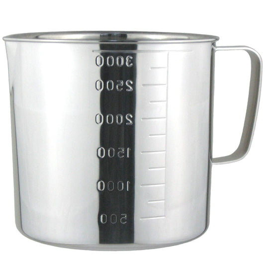 Nagao Tsubamesanjo 803000 Measuring Cup, 18-8 Stainless Steel, Made in Japan