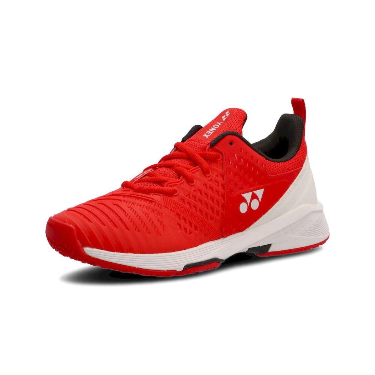 Yonex Power Cushion Sonicage 3MGC Tennis Shoes, red/white (713)