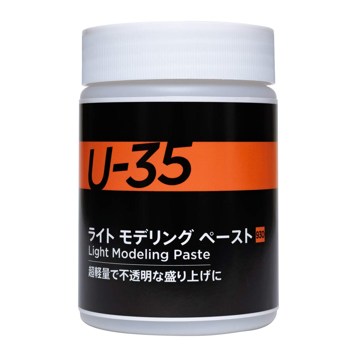 Turner Color Medium U-35 Light Modeling Paste UA250930 8.5 fl oz (250 ml), Colorless