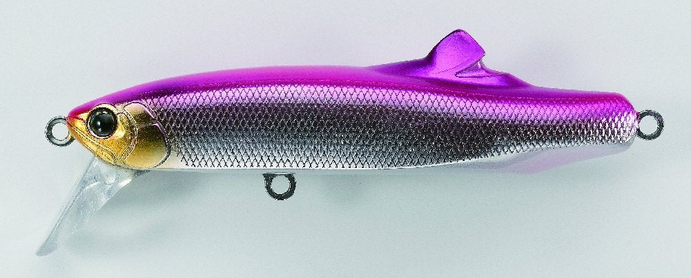 TackleHouse, Minnow, Contact, Fritz Lure, 4.7 inches (120 mm), 2.6 oz (75 g), Plated Pink #16 FLITZ.75