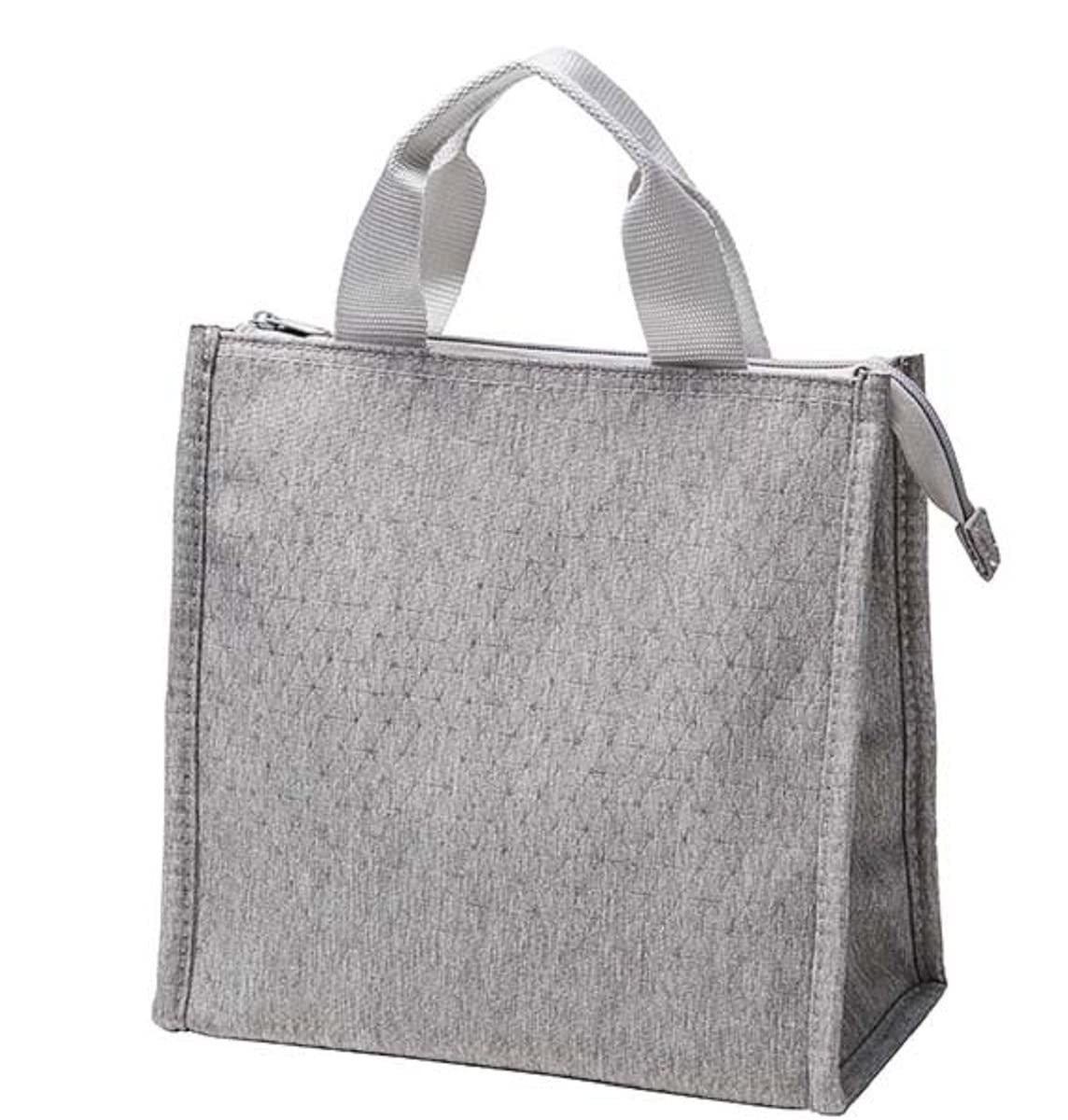トルネ BONTE, Drawstring Bag, Lunch Belt, 本体サイズ:25.5ｘ24.5ｘ2cm, ダイヤ シルバー