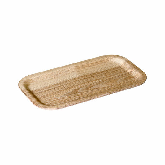 KINTO 45159 Non-Slip Tray, 8.7 x 4.7 inches (220 x 120 mm), Willow Wooden Tray