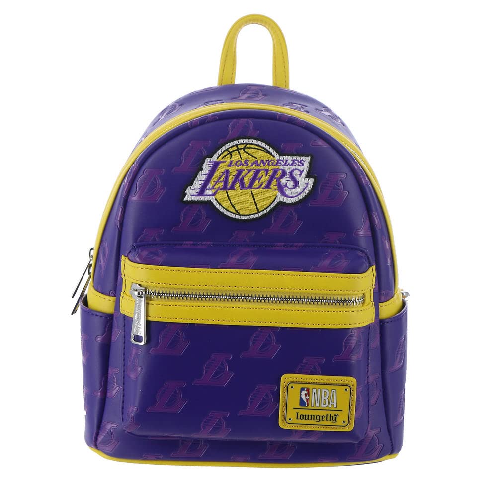 Loungefly NBA: Los Angeles Lakers Logo Mini-Backpack