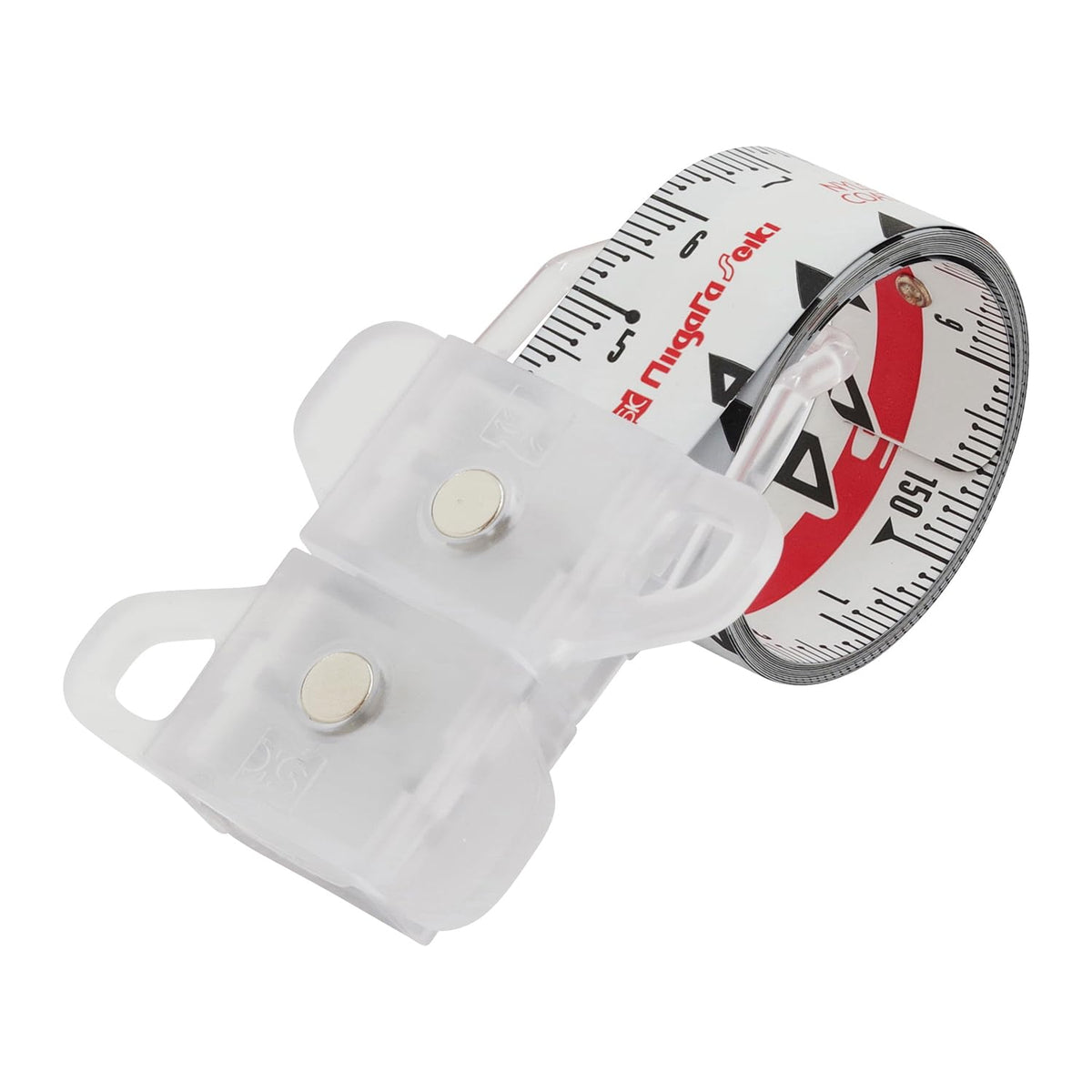 SK SMT-1915HWH Spiral Measure, 0.7 inches (19 mm) x 5.6 ft (1.6 m), Scale Scale, White