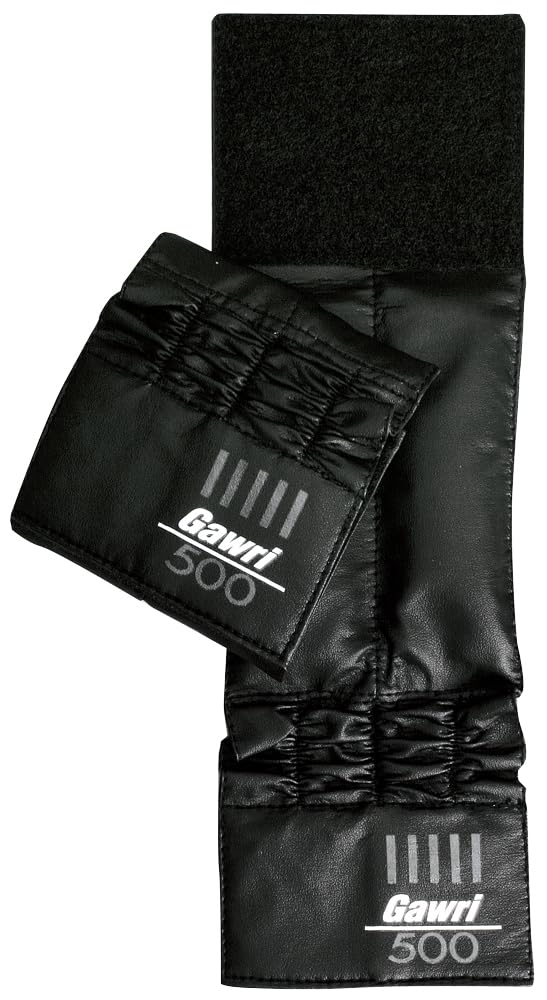 HATAS(秦運動具工業) ガウリ アンクルウエイト 0.5kg ブラック 2個組 25W5002